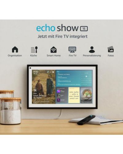 Pametni zvučnik sa zaslonom Amazon - Echo Show 15, Fire TV, crni - 2