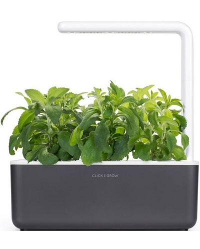 Pametna saksija Click and Grow - Smart Garden 3, 8 W, siva - 7