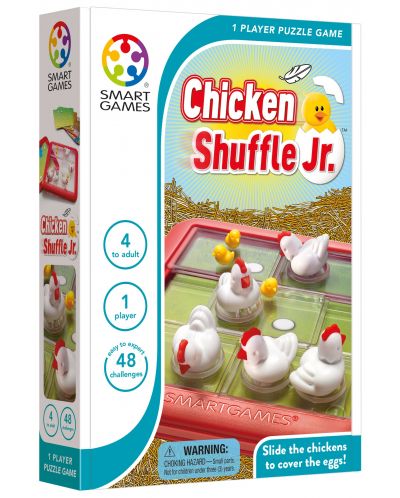 Dječja igra Smart Games - Chicken Shuffle JR - 1