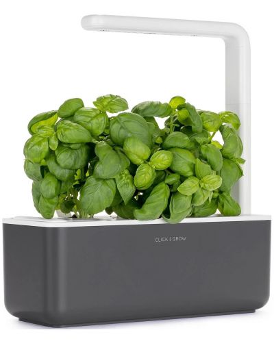 Pametna saksija Click and Grow - Smart Garden 3, 8 W, siva - 4