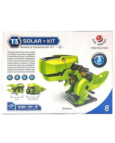 Solarni robot 3 u 1 Raya Toys - Dinosaur - 2