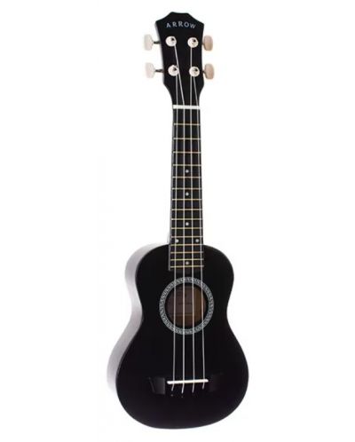 Sopran ukuleleArrow - PB10BK Soprano Black SET, crni - 2