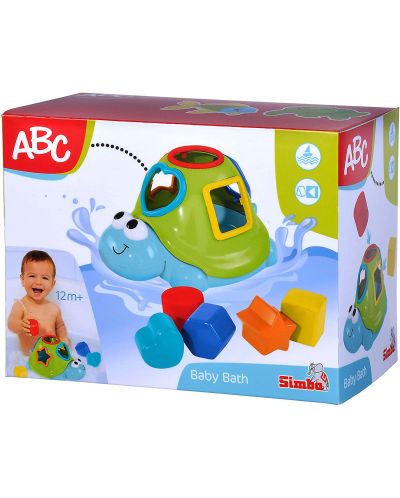 Razvrstivač za kupaonicu Simba Toys ABC - Kornjača - 3