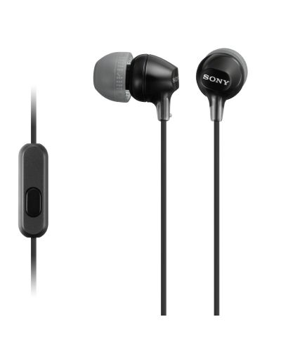 Slušalice Sony MDR-EX15AP - crne - 1