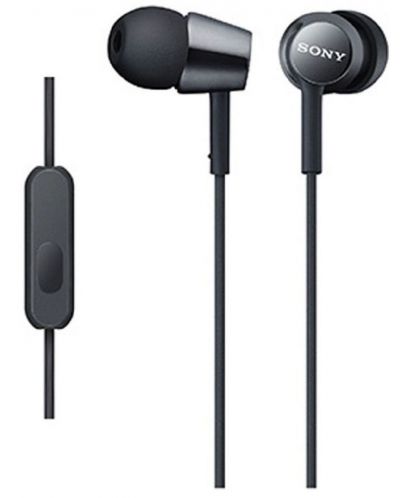 Slušalice Sony MDR-EX155AP - crne - 1