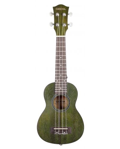Sopran ukulele Cascha - HH 2265, zeleni - 2