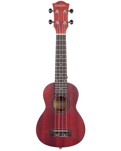 Sopran ukulele Cascha - HH 2263, crven - 2