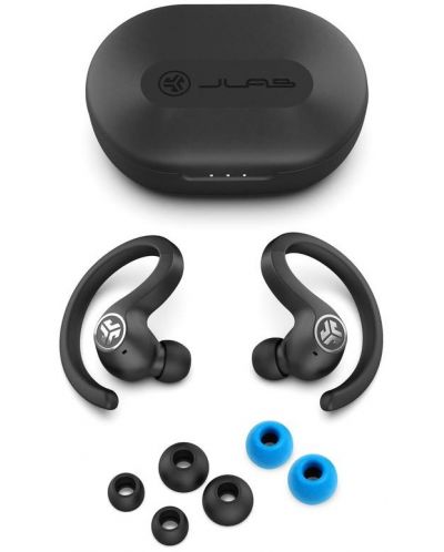 Sportske slušalice s mikrofonom JLab - JBuds Air Sport, TWS, crne - 4