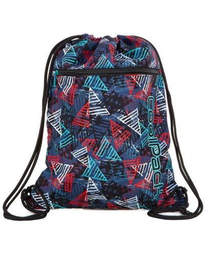 Sportska torba s vezama Cool Pack Vert - Triangles, sa zatvaračem - 1