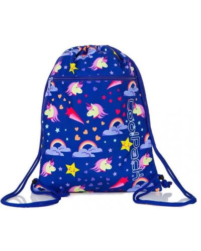 Sportska torba s vezama Cool Pack Vert - Unicorns, sa zatvaračem - 1