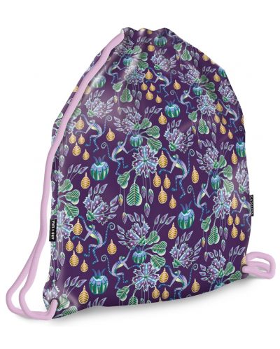 Sportska torba Ars Una Catalina Estrada - Purple monkeys, velika - 1