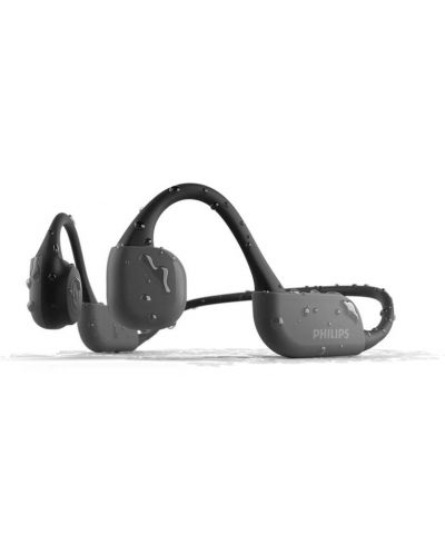 Sportske bežične slušalice Philips - TAA6606BK/00, crne - 2