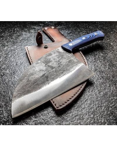 Srpski nož šefa kuhinje Samura - Madbull Almazan, 18 cm, plava crna drška - 4