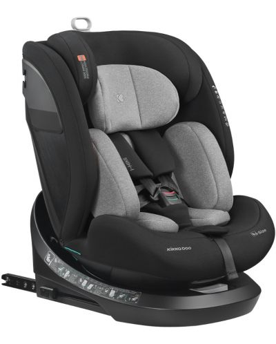 Autosjedalica KikkaBoo - i-Hike, IsoFix, i-Size, 40-150 cm, Light Grey - 1