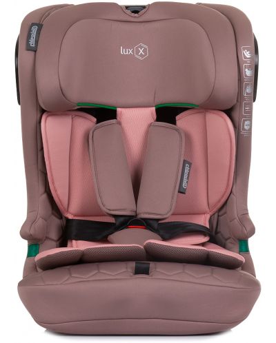 Autosjedalica Chipolino - LuxX, IsoFix, i-Size, 76-150 cm, flamingo - 3