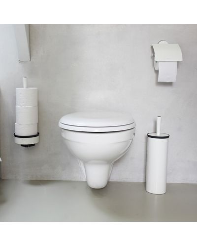 Stalak za rezervni toaletni papir Brabantia - Profile, bijeli - 2