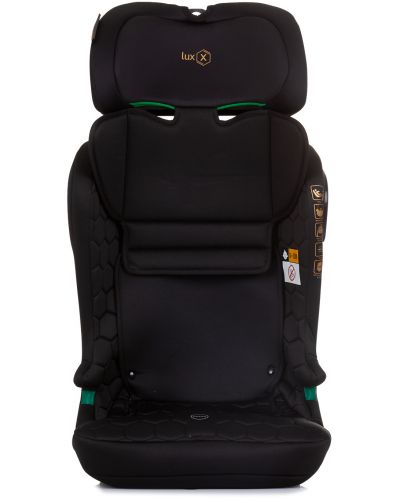 Autosjedalica - LuxX, IsoFix, i-Size, 76-150 cm, obsidijan - 4