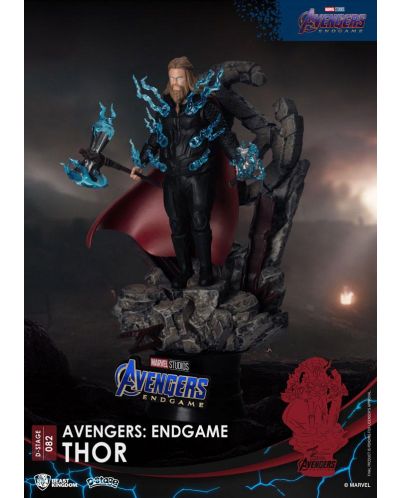 Kipić Beast Kingdom Marvel: Avengers - Thor, 16 cm - 4
