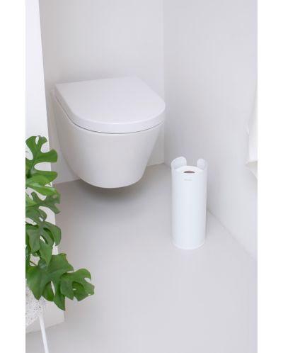 Stalak za rezervni toaletni papir Brabantia - ReNew, White - 7