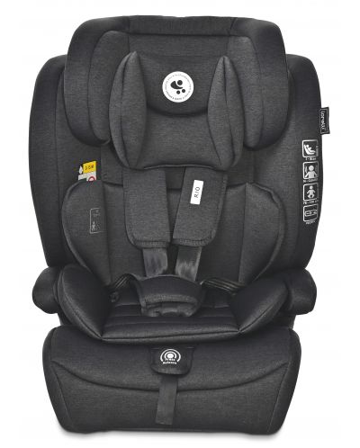 Autosjedalica Lorelli - Rio, i-Size, IsoFix, 76-150 cm, Black Jaspe - 2