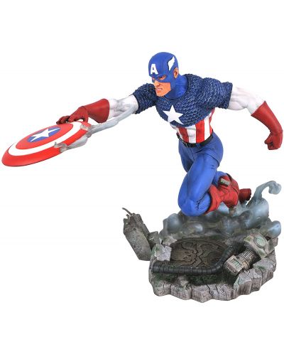 Figurica Diamond Select Marvel: Avengers - Captain America, 25 cm - 2