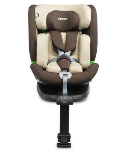 Autosjedalica Caretero - Kamptos, IsoFix, i-Size, 40-150 cm, Beige - 7