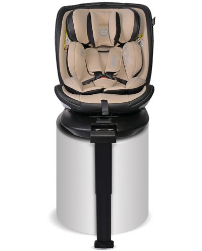 Autosjedalica Lorelli - Estate, i-Size, Isofix, 40-150 cm, Leg, Beige - 2