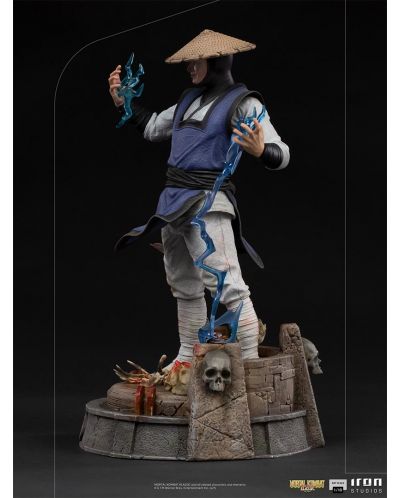 Kipić Iron Studios Games: Mortal Kombat - Raiden, 24 cm - 4