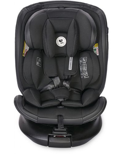 Autosjedalica Lorelli - Estate, i-Size, Isofix, 40-150 cm, Leg, Black Jasper - 4