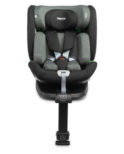 Autosjedalica Caretero - Kamptos, IsoFix, i-Size, 40-150 cm, Grey - 7