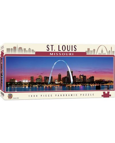 Panoramska zagonetka Master Pieces od 1000 dijelova - St. Louis, Missouri - 1