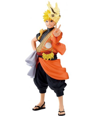 Kipić Banpresto Animation: Naruto Shippuden - Naruto Uzumaki (20th Anniversary Costume), 16 cm - 2