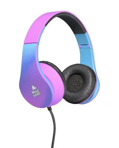 Slušalice Cellularline - Music Sound Violet, ružičasto/plave - 1