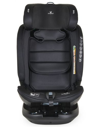 Autosjedalica Cangaroo - Gravity, 360°, i-Size, с IsoFix , 40-150 cm, crna - 4