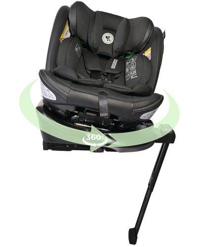 Autosjedalica Lorelli - Estate, i-Size, Isofix, 40-150 cm, Leg, Ginger - 5