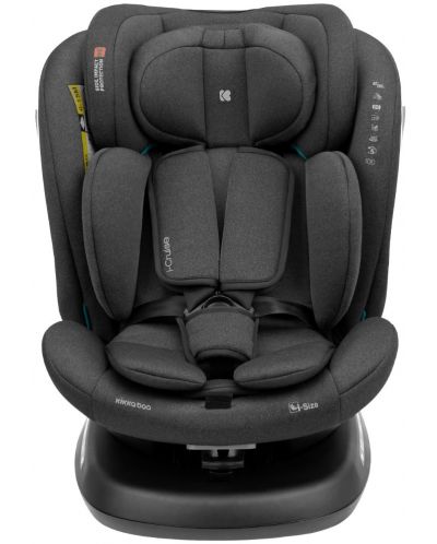 Autosjedalica KikkaBoo - i-Cruise, IsoFix, i-Size, 40-150 cm, Dark Grey - 2