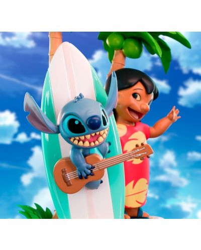 Figurine - Disney - Lilo & Stitch - Lilo & Stitch Surfboard - ABYstyle