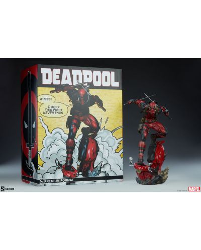 Kipić Sideshow Marvel: Deadpool - Deadpool (Premium Format), 52 cm - 8