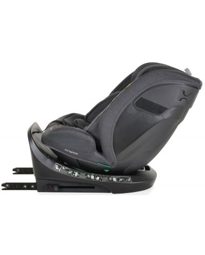 Autosjedalica Cangaroo - Draco, 360°, I-Size, IsoFix, 40-150 cm, crna - 5