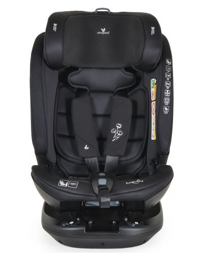 Autosjedalica Cangaroo - Gravity, 360°, i-Size, с IsoFix , 40-150 cm, siva - 7