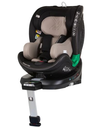 Autosjedalica Chipolino - Максимус, 360°, I-Size, IsoFix, 40-150 cm, makadamija - 1