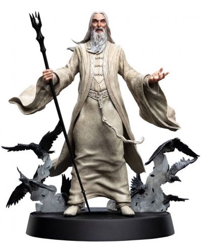 Kipić Weta Movies: The Lord of the Rings - Saruman the White, 26 cm - 1