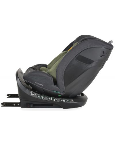 Autosjedalica Cangaroo - Draco, 360°, I-Size, IsoFix, 40-150 cm, maslinasto zelena - 4