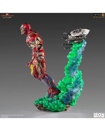 Kipić Iron Studios Marvel: Spider-Man - Illusion Iron Man (Deluxe Art Scale), 21 cm - 5