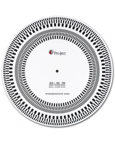 Strobe disk Pro-Ject - Strobe It, crno/bijeli - 1