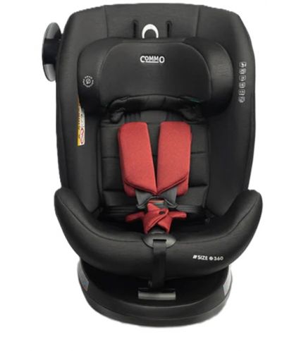 Autosjedalica - Commo, IsoFix, i-Size, 40-150 cm, Burgundy - 4