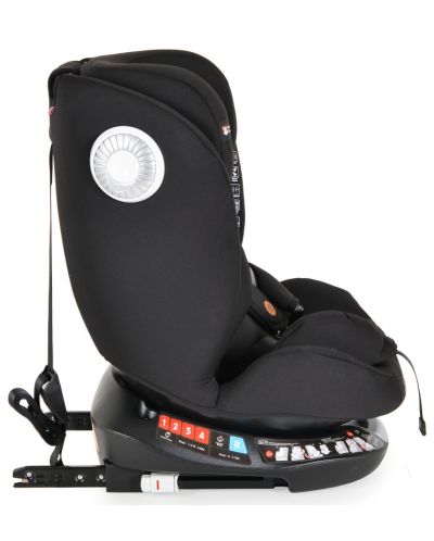 Autosjedalica Moni - Nitro, IsoFix, i-Size, 40-150 cm, crna - 5