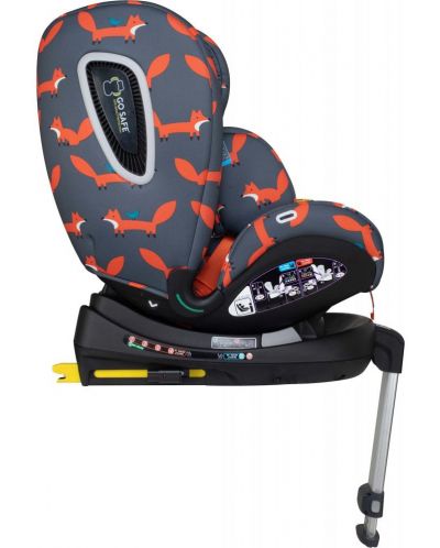 Autosjedalica Cosatto - All in All Rotate, 0-36 kg, s IsoFix, I-Size, Charcoal Mister Fox - 6