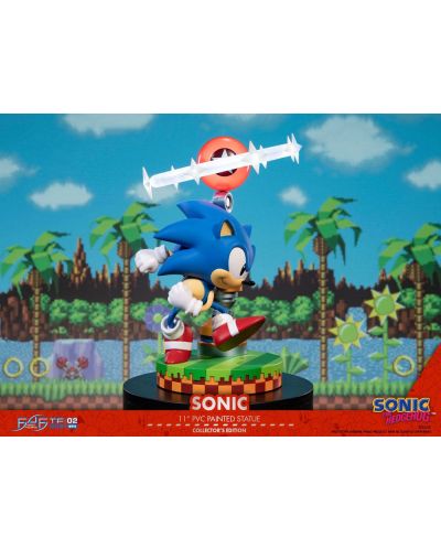 Kipić First 4 Figures Games: Sonic The Hedgehog - Sonic (Collector's Edition), 27 cm - 5