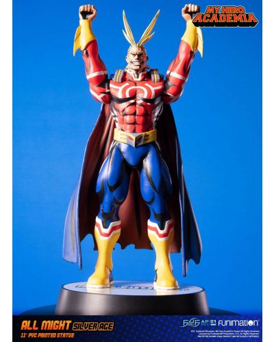 Kipić First 4 Figures Animation: My Hero Academia - All Might (Silver Age), 28 cm - 9